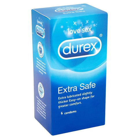 Durex Extra Safe 6 Pack Condoms - Scantilyclad.co.uk 