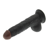 Hoodlum 8.5 Inch Realistic Black Dildo - Scantilyclad.co.uk 