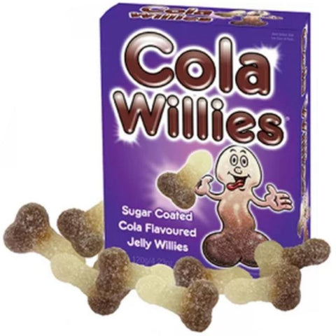 Sugar Coated Cola Flavoured Jelly Willies - Scantilyclad.co.uk 