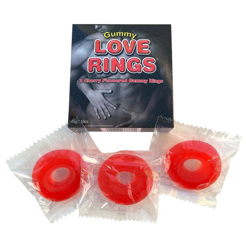 Gummy Love Rings - Scantilyclad.co.uk 