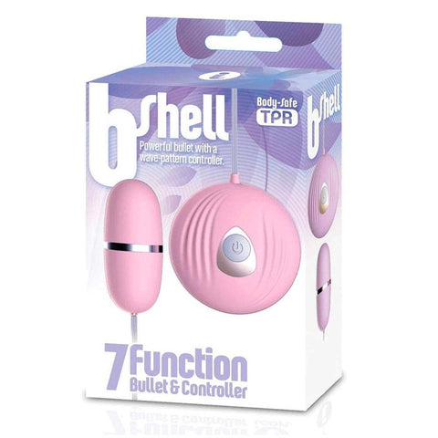 The BShell 7 Function Bullet Vibe Pink - Scantilyclad.co.uk 