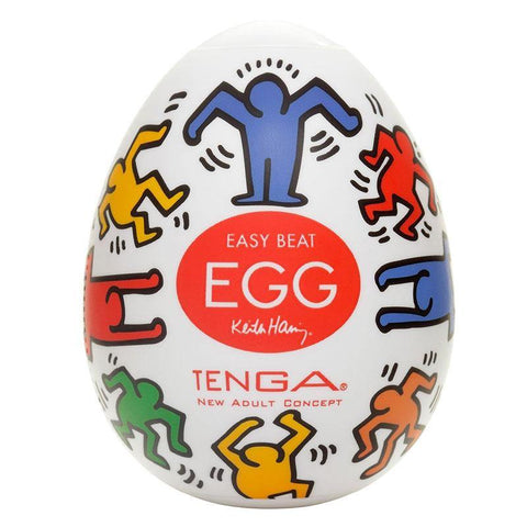 Tenga Keith Haring Dance Egg Masturbator - Scantilyclad.co.uk 