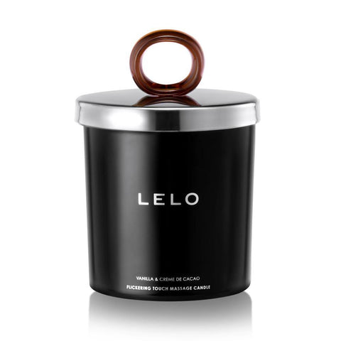 Lelo Vanilla And Creme De Cacao Flickering Touch Massage Candle - Scantilyclad.co.uk 