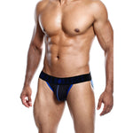 Male Basics Neon Jock Blue Size: Large