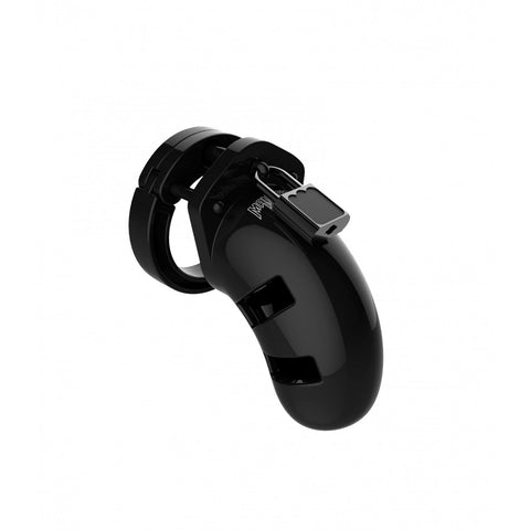Man Cage 01 Male 3.5 Inch Black Chastity Cage - Scantilyclad.co.uk 