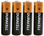 AAA Batteries x 4 - Scantilyclad.co.uk 