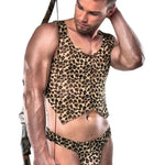 Passion Animal Print Top And Pouch Size: S-M - Scantilyclad.co.uk 