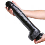 The Black Destroyer Huge Suction Cup Dildo - Scantilyclad.co.uk 