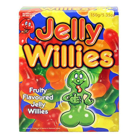 Fruit Flavoured Jelly Willies - Scantilyclad.co.uk 