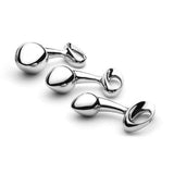 Njoy Pure Plugs Medium Stainless Steel Butt Plug - Scantilyclad.co.uk 