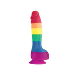 Colours Pride Edition 6 Inch Realistic Silicone Dildo With Balls - Scantilyclad.co.uk 