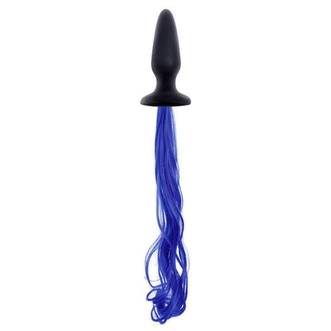 Unicorn Tails  Butt Plug Blue - Scantilyclad.co.uk 