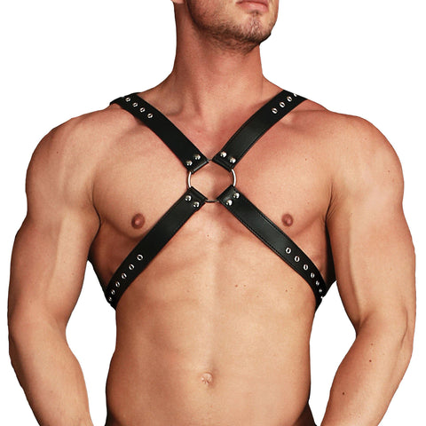 Ouch Adonis High Halter Harness - Scantilyclad.co.uk 