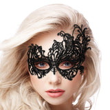 Ouch Royal Black Lace Mask - Scantilyclad.co.uk 