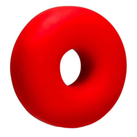 OxBalls Big Ox Super Mega Stretch Silicone Cock Ring Red - Scantilyclad.co.uk 