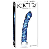 Icicles 29 Hand Blown Glass Massager - Scantilyclad.co.uk 