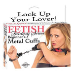 Fetish Fantasy Series Beginner's Metal Cuffs - Scantilyclad.co.uk 