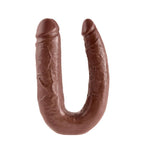 King Cock Large Double Trouble Brown Dildo - Scantilyclad.co.uk 