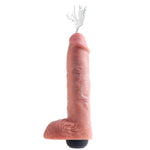 King Cock 11 Inch Squirting Cock With Balls Flesh - Scantilyclad.co.uk 