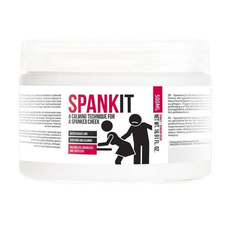 Spank It A Calming Technique For A Spanked Cheek Cream 500 ml - Scantilyclad.co.uk 