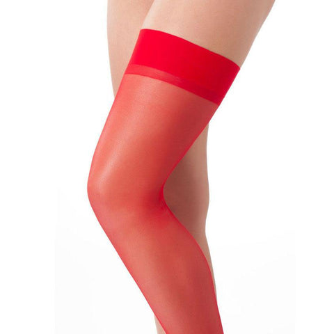Red Sexy Stockings - Scantilyclad.co.uk 