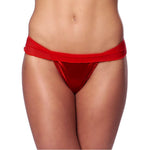 Flirty Red Briefs With Bow - Scantilyclad.co.uk 