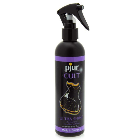 Pjur Cult Ultra Shine For Rubber And Latex 250ml - Scantilyclad.co.uk 