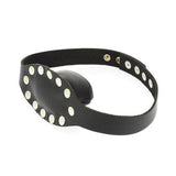 Leather Gag With Studs - Scantilyclad.co.uk 