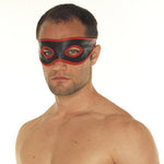 Red And Black Leather Mask - Scantilyclad.co.uk 