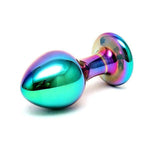 Sensual Multi Coloured Glass Melany Anal Dildo - Scantilyclad.co.uk 