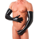 Rubber Secrets Long Gloves Size: Large - Scantilyclad.co.uk 