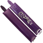 Rouge Garments Wrist Cuffs Padded Purple - Scantilyclad.co.uk 
