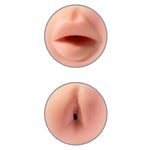 Pipdream Squeezable Grip Mouth And Ass Masturbator - Scantilyclad.co.uk 