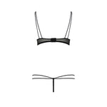 Passion Midori Red And Black Bra Set Size: XXL-XXXL