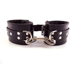 Rouge Garments Black Fur Wrist Cuffs - Scantilyclad.co.uk 