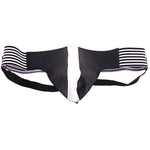 Rouge Garments Jock Black And White Size: X Large - Scantilyclad.co.uk 