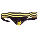 Rouge Garments Jock Black And Yellow Size: Small - Scantilyclad.co.uk 