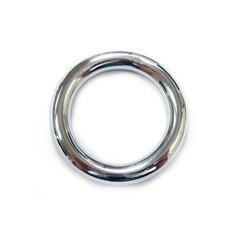 Rouge Stainless Steel Round Cock Ring 45mm - Scantilyclad.co.uk 