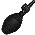 Black Booty Call Pumper Silicone Inflatable Small Anal Plug - Scantilyclad.co.uk 
