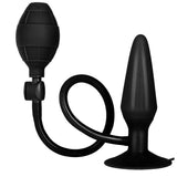 Black Booty Call Pumper Silicone Inflatable Medium Anal Plug - Scantilyclad.co.uk 