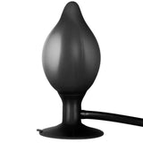 Black Booty Call Pumper Silicone Inflatable Medium Anal Plug - Scantilyclad.co.uk 