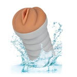 Gripper Ribbed Tight Pussy Brown Masturbator - Scantilyclad.co.uk 