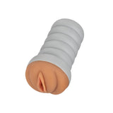 Gripper Ribbed Tight Pussy Brown Masturbator - Scantilyclad.co.uk 