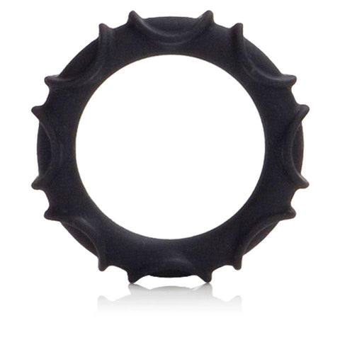 Atlas Silicone Cock Ring Black - Scantilyclad.co.uk 