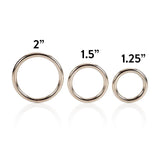 3 Piece Silver Ring Set - Scantilyclad.co.uk 