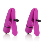 Nipplettes Vibrating Pink Nipple Clamps Adjustable - Scantilyclad.co.uk 