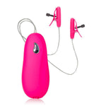 Heated Vibrating Nipple Teasers Pink - Scantilyclad.co.uk 