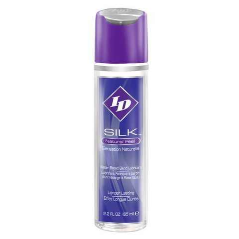 ID Silk Natural Feel Water Based Lubricant 2.2floz-65mls - Scantilyclad.co.uk 