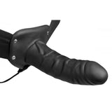 Size Matters Erection Assist Hollow Silicone Dildo Strap On - Scantilyclad.co.uk 