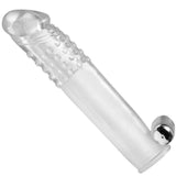 Size Matters Clear Vibrating Penis Sleeve - Scantilyclad.co.uk 